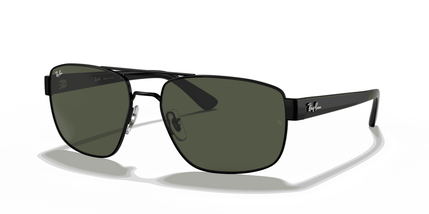 [G-15 Green Lenses, Polished Black Frame]