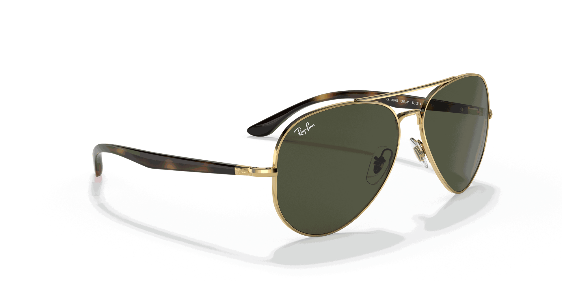 [G-15 Green Lenses, Polished Arista Gold Frame]