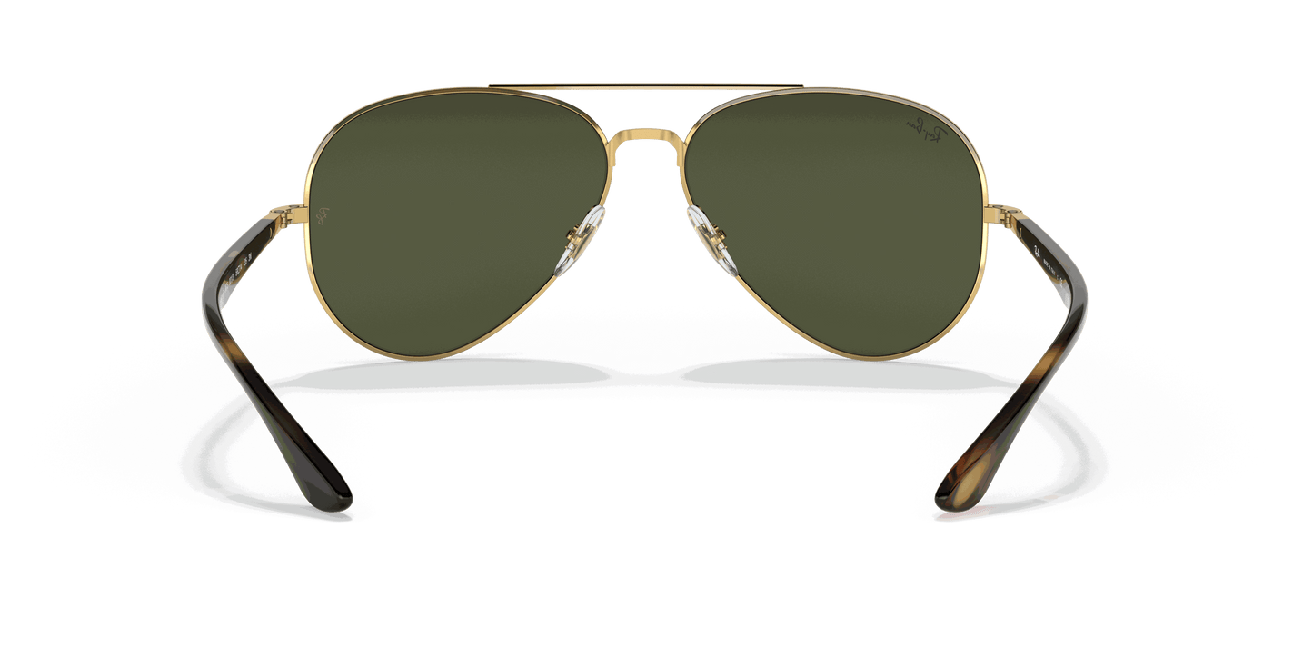 [G-15 Green Lenses, Polished Arista Gold Frame]