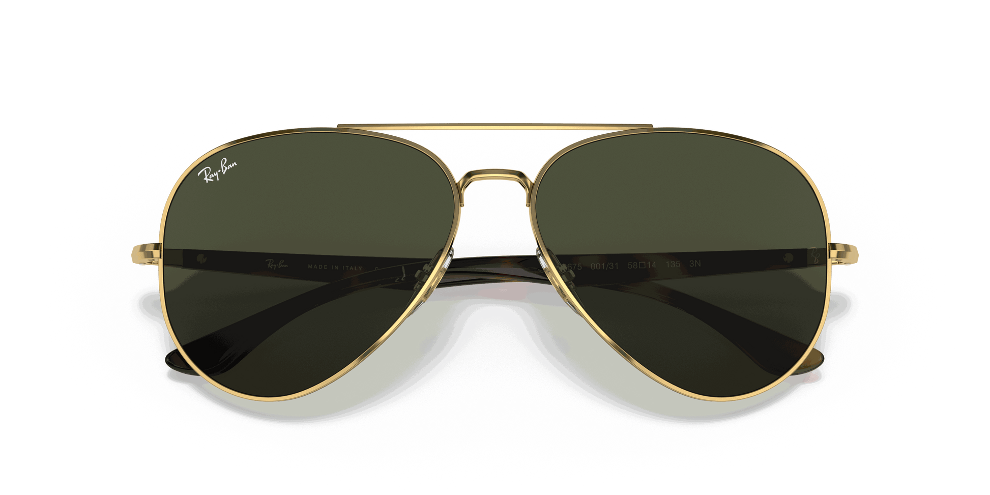 [G-15 Green Lenses, Polished Arista Gold Frame]