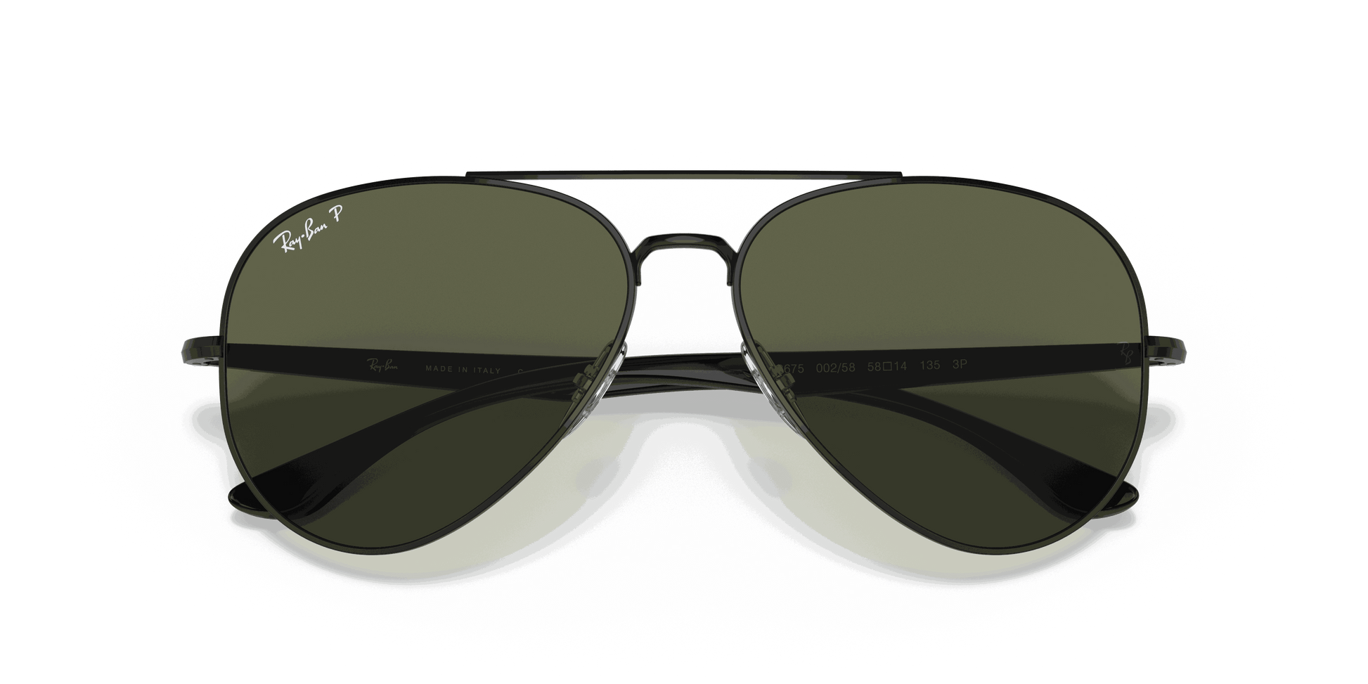 [G-15 Green Lenses, Polished Black Frame]