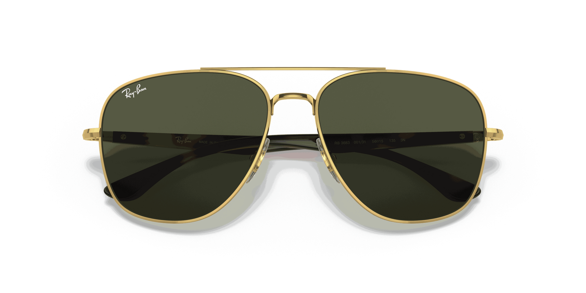 [G-15 Green Lenses, Polished Arista Gold Frame]