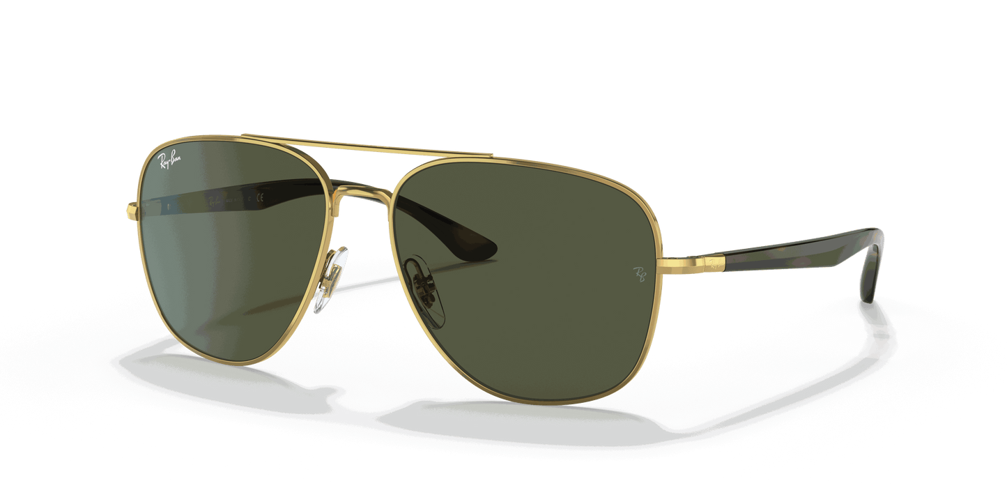 [G-15 Green Lenses, Polished Arista Gold Frame]