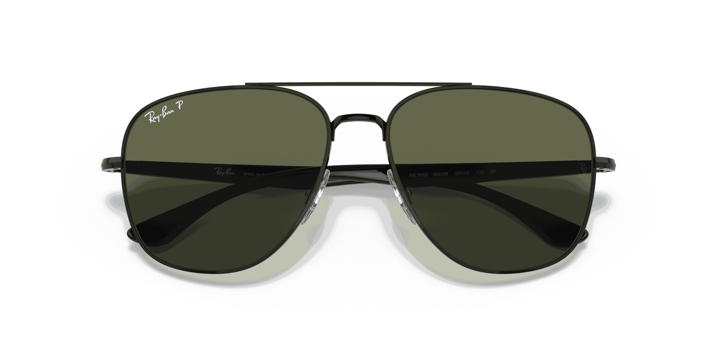 [G-15 Green Lenses, Polished Black Frame]