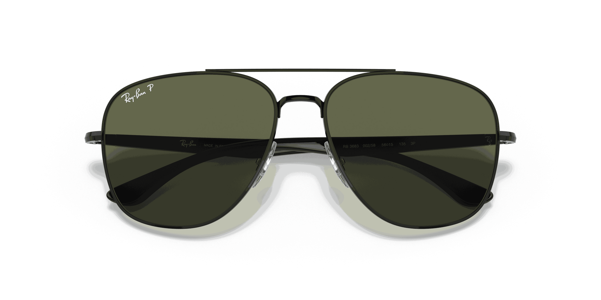 [G-15 Green Lenses, Polished Black Frame]