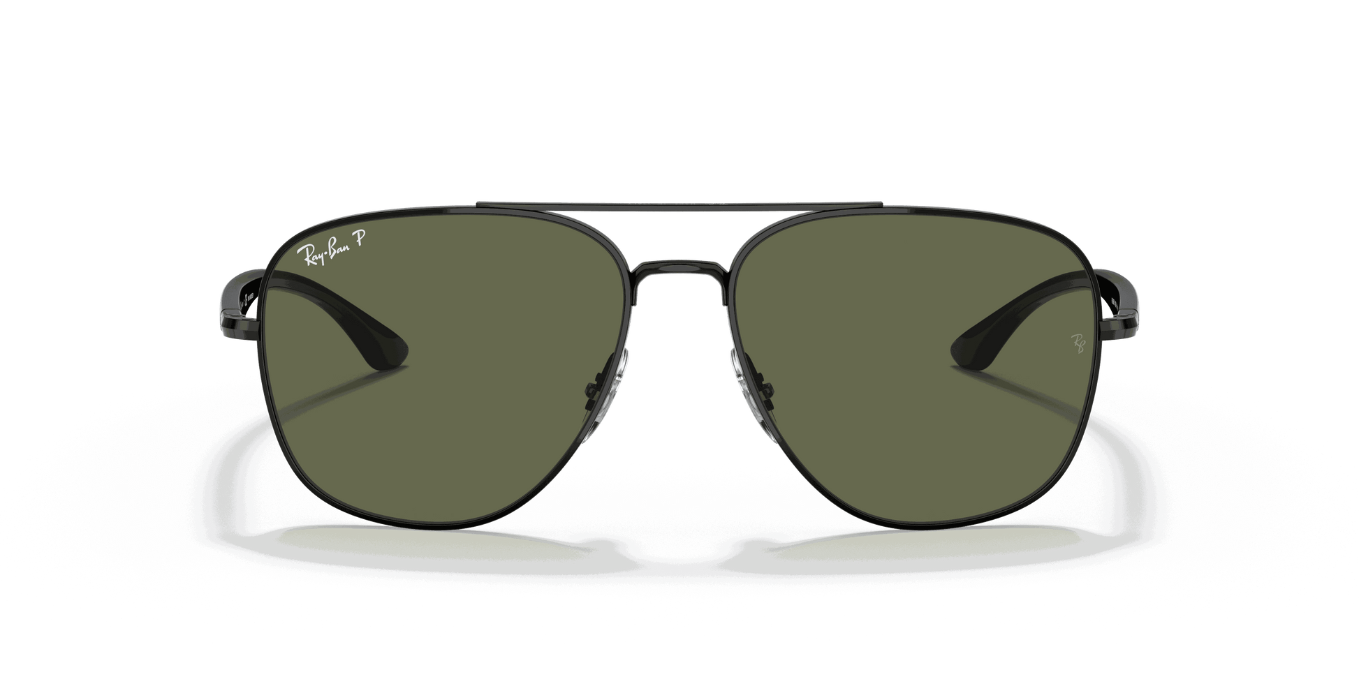 [G-15 Green Lenses, Polished Black Frame]