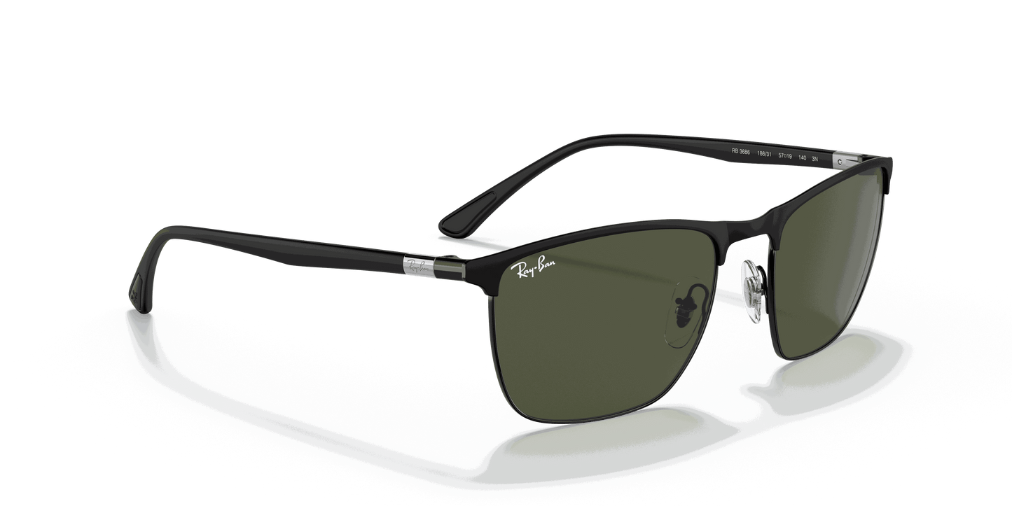 [Green Lenses, Matte Black Frame]