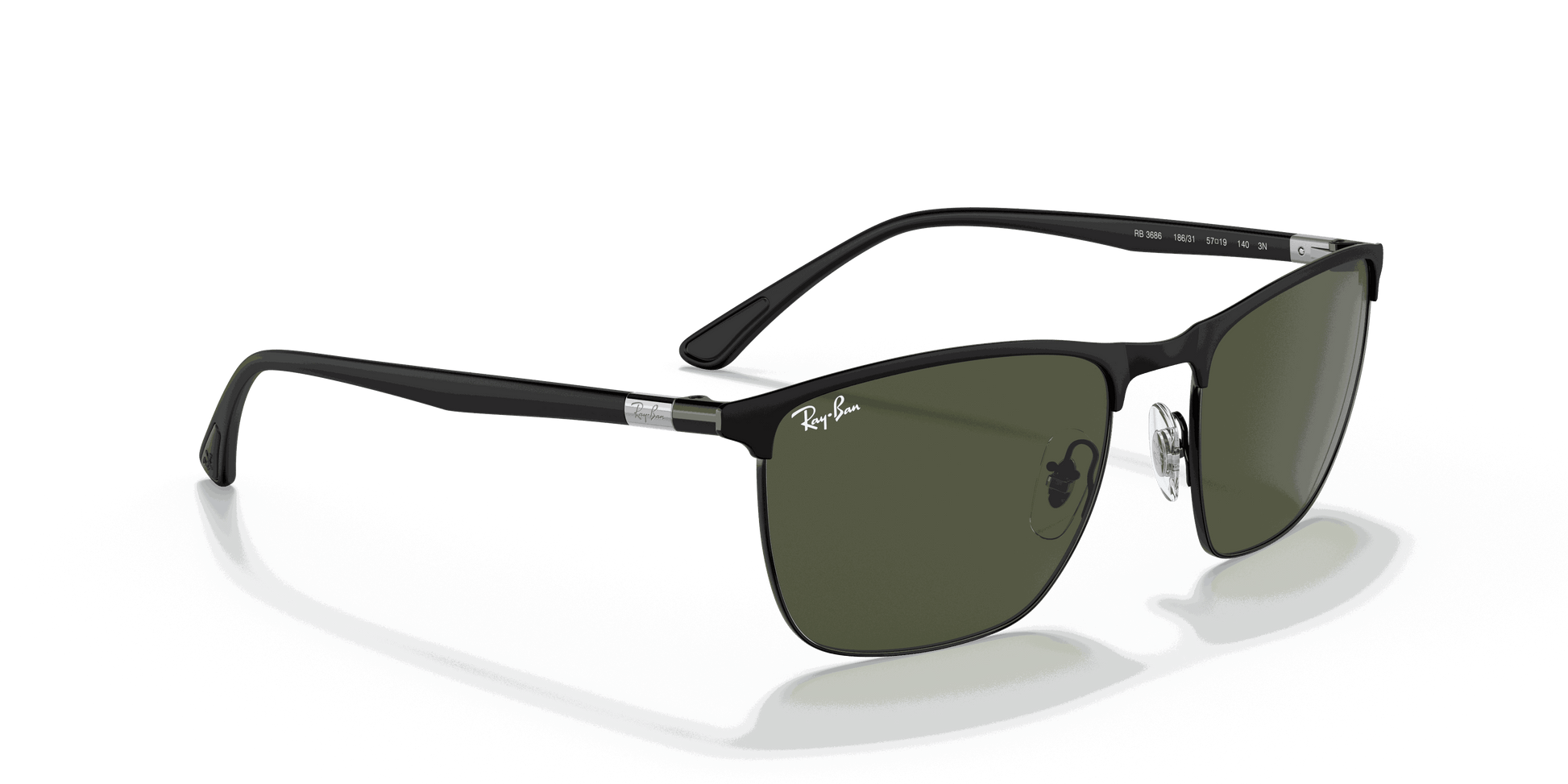 [Green Lenses, Matte Black Frame]