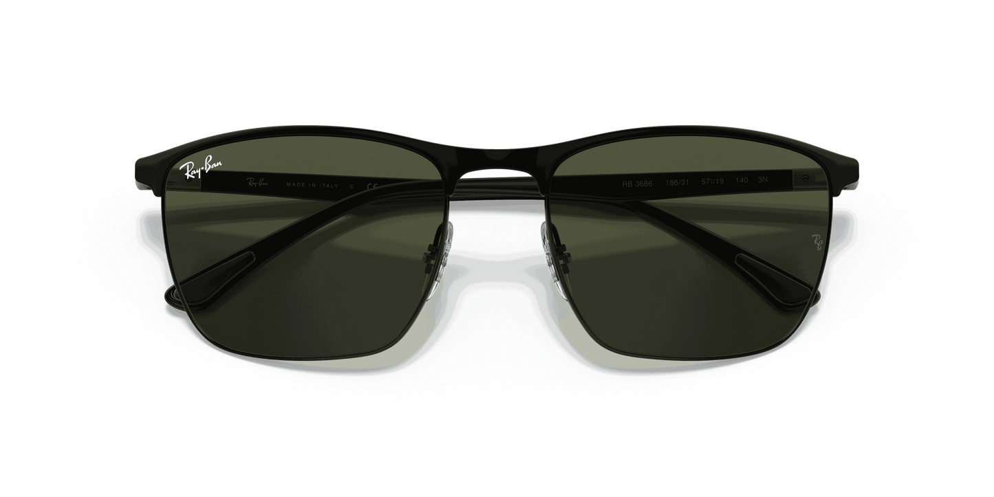 [Green Lenses, Matte Black Frame]