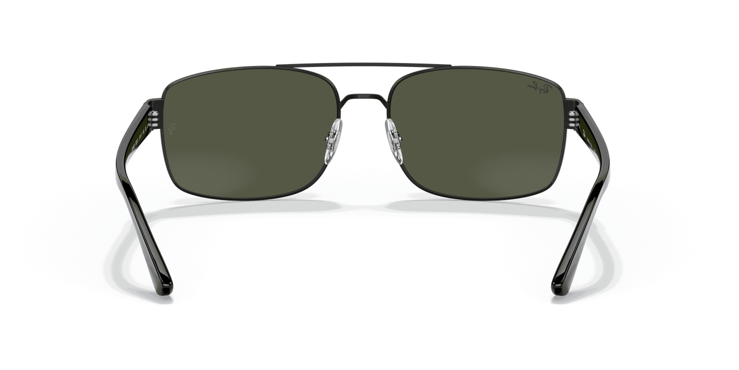 [Green Lenses, Polished Black Frame]
