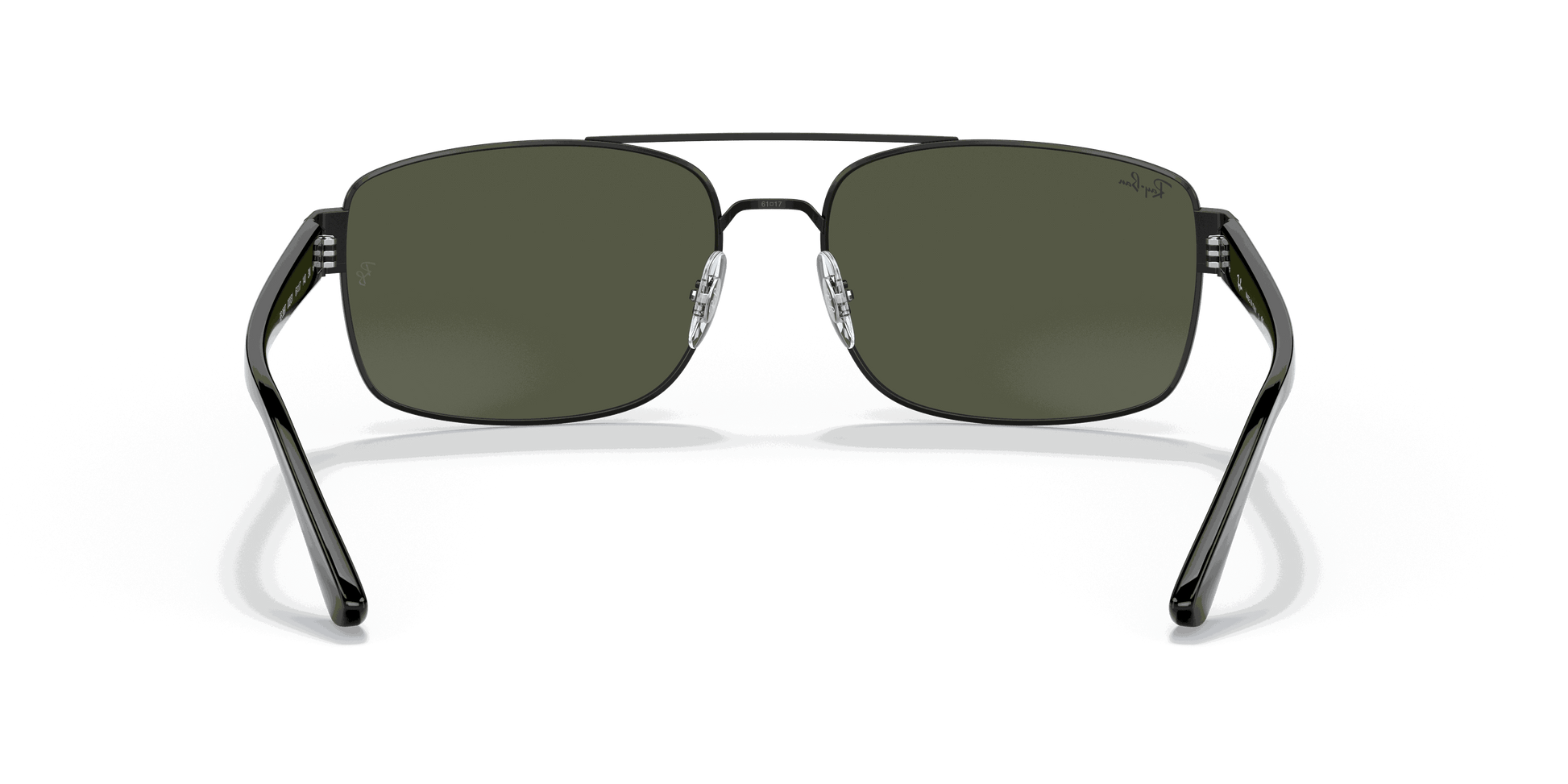 [Green Lenses, Polished Black Frame]