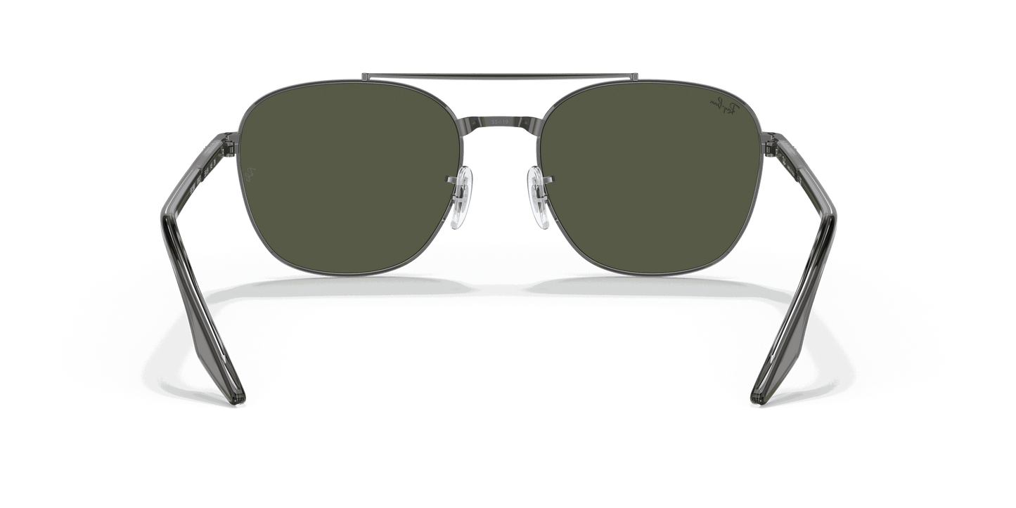 [Green Lenses, Polished Gunmetal Frame]