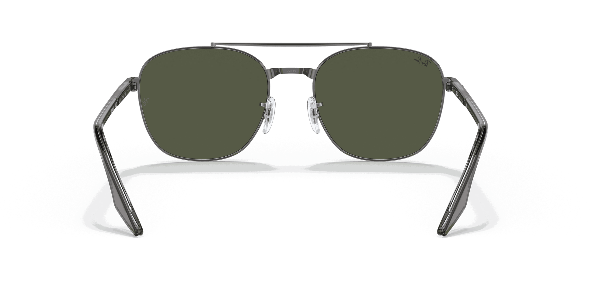 [Green Lenses, Polished Gunmetal Frame]