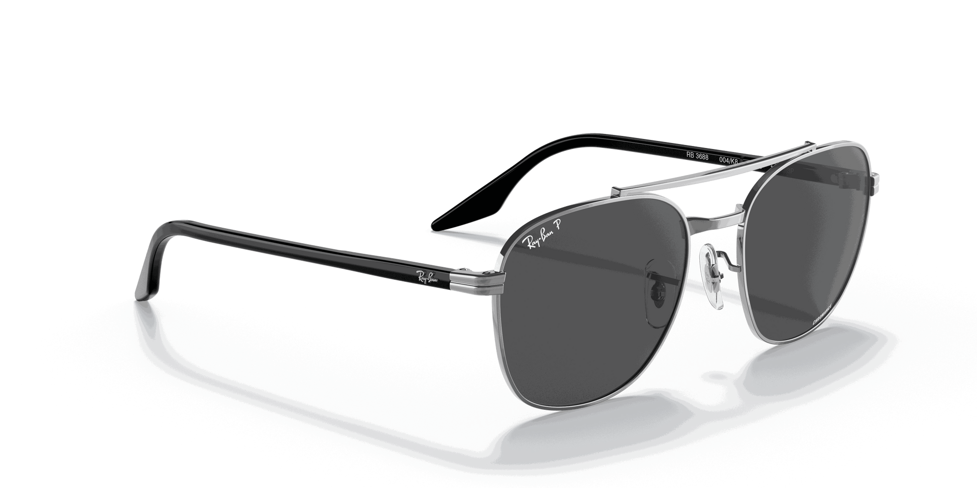 [Dark Grey Lenses, Polished Gunmetal Frame]