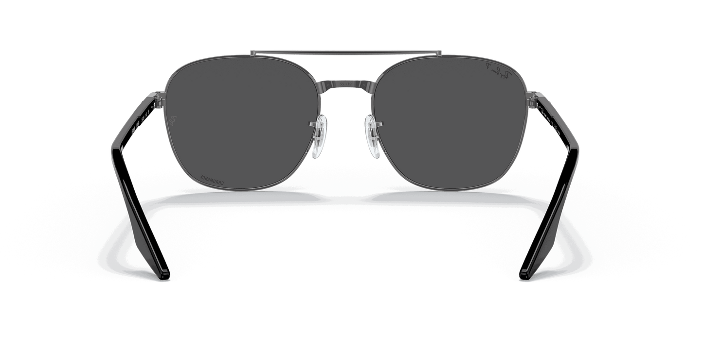 [Dark Grey Lenses, Polished Gunmetal Frame]
