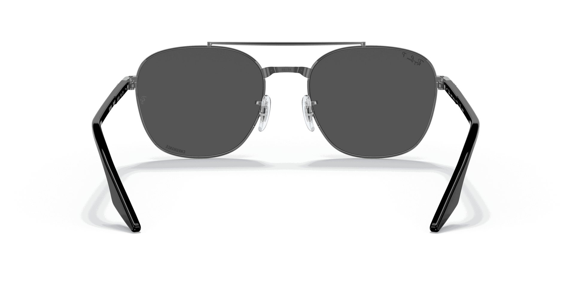 [Dark Grey Lenses, Polished Gunmetal Frame]
