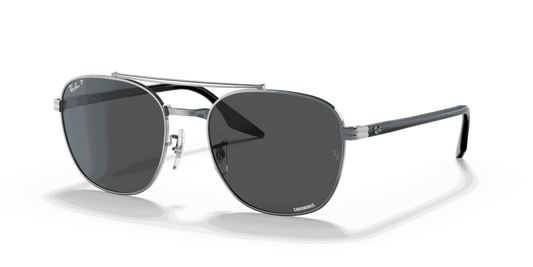 [Dark Grey Lenses, Polished Gunmetal Frame]