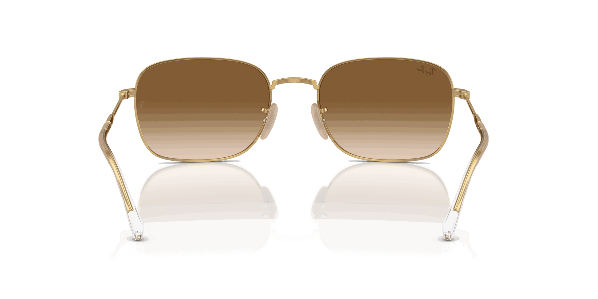 [Brown Lenses, Polished Arista Gold Frame]