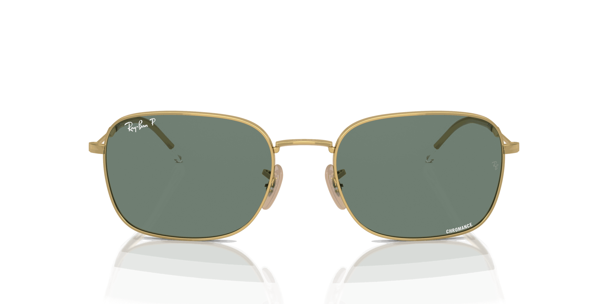 [Grey Lenses, Polished Arista Gold Frame]