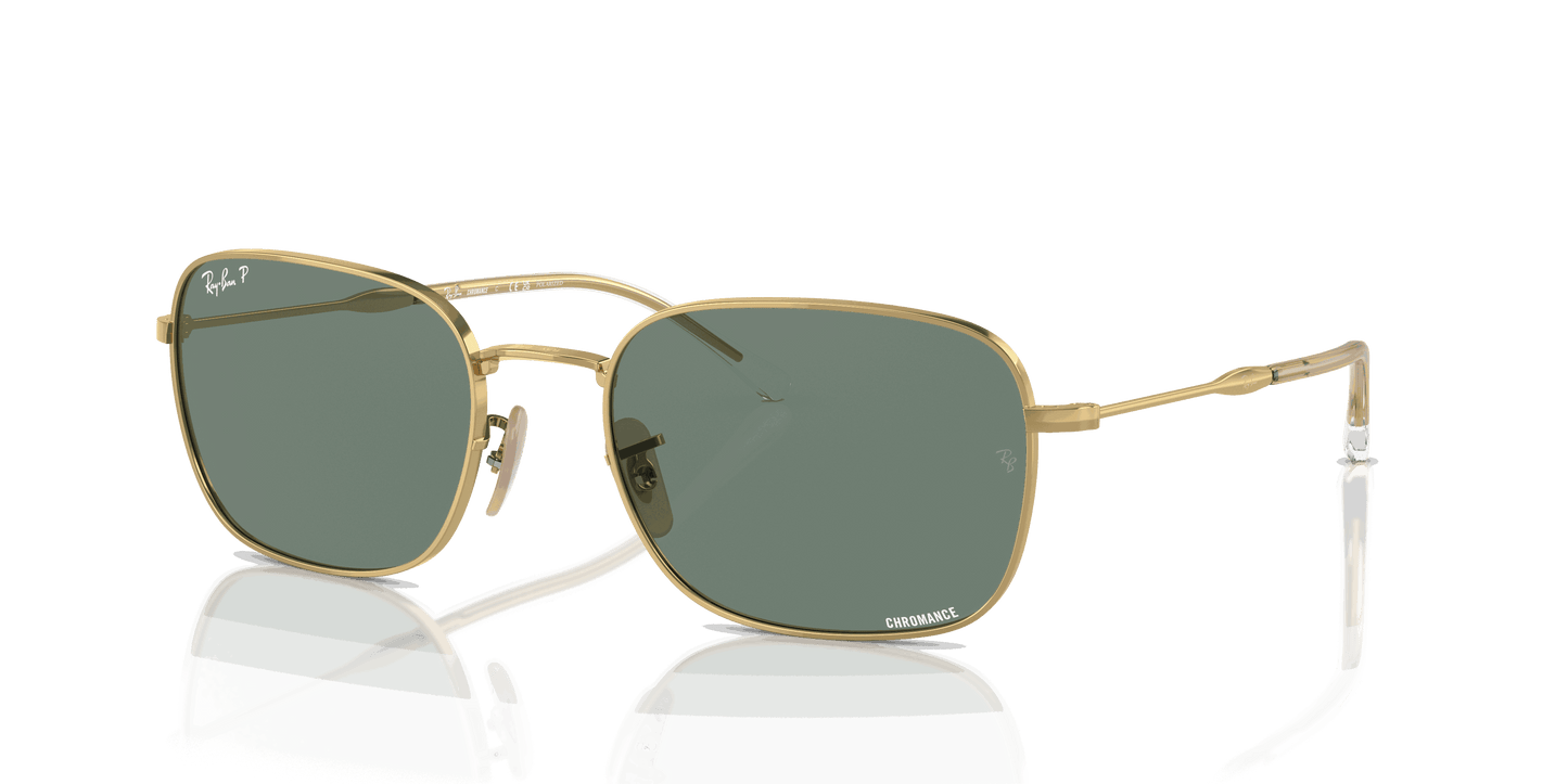 [Grey Lenses, Polished Arista Gold Frame]