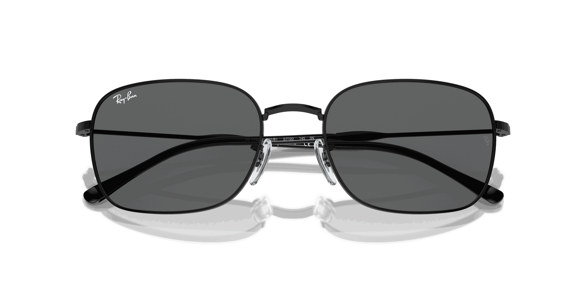 [Dark Grey Lenses, Polished Black Frame]