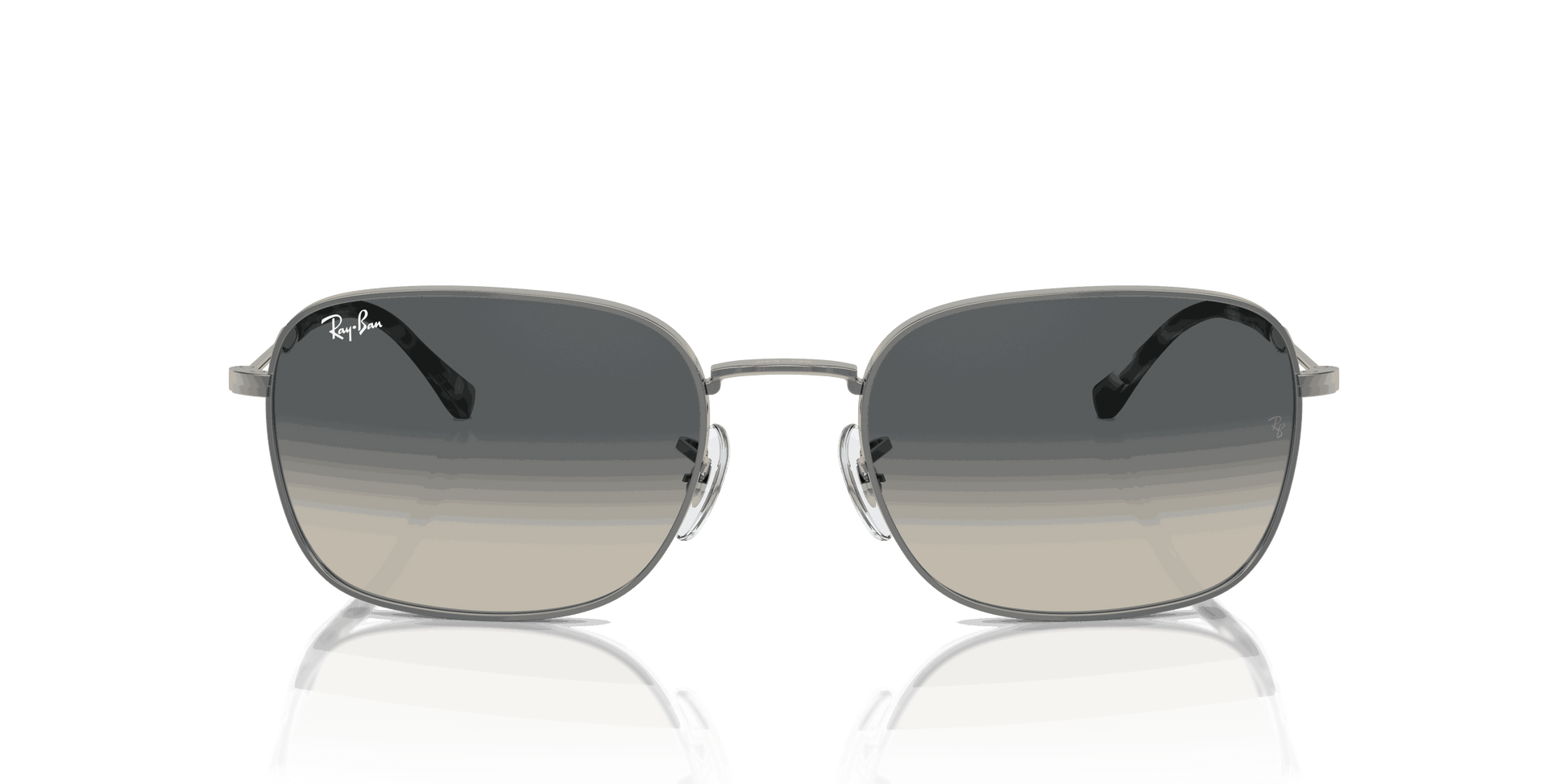 [Grey Lenses, Polished Gunmetal Frame]