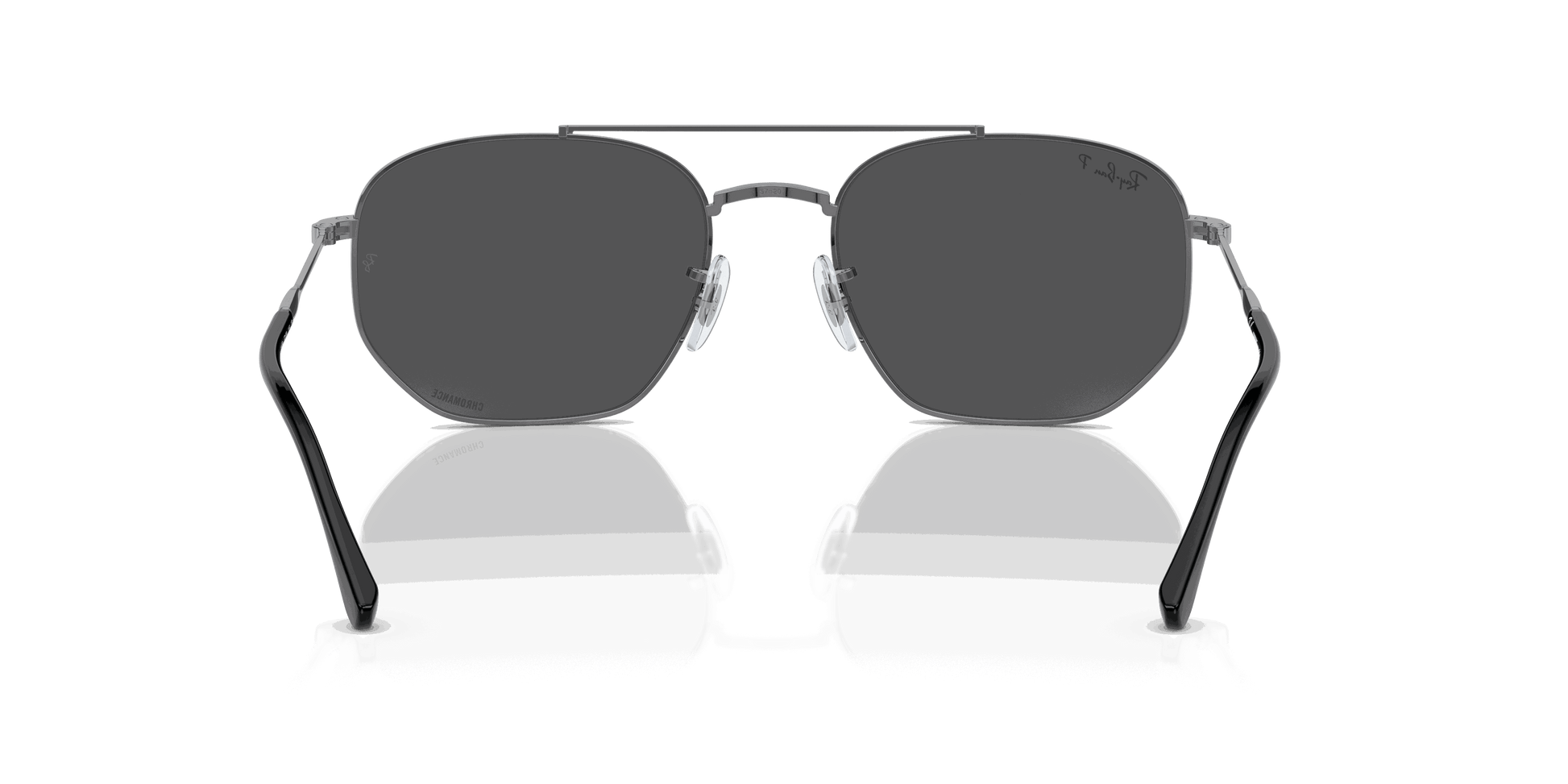 [Grey Lenses, Polished Gunmetal Frame]