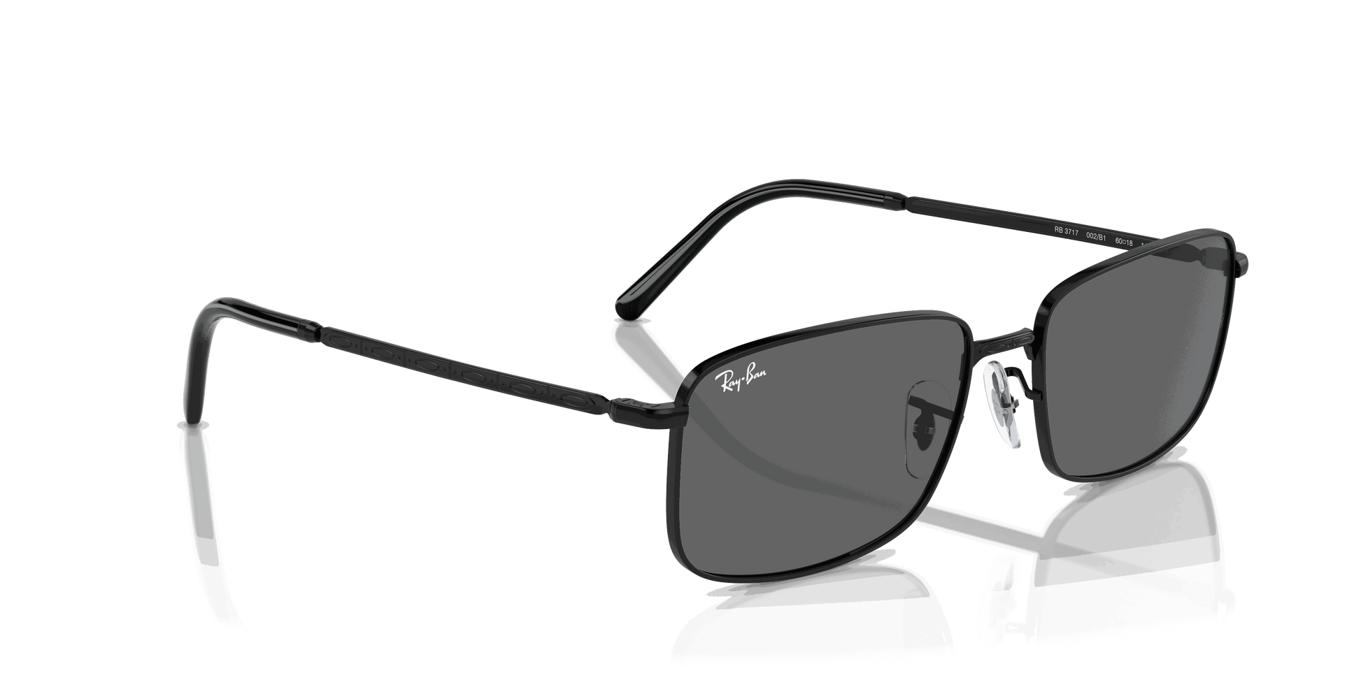 [Dark Grey Lenses, Polished Black Frame]