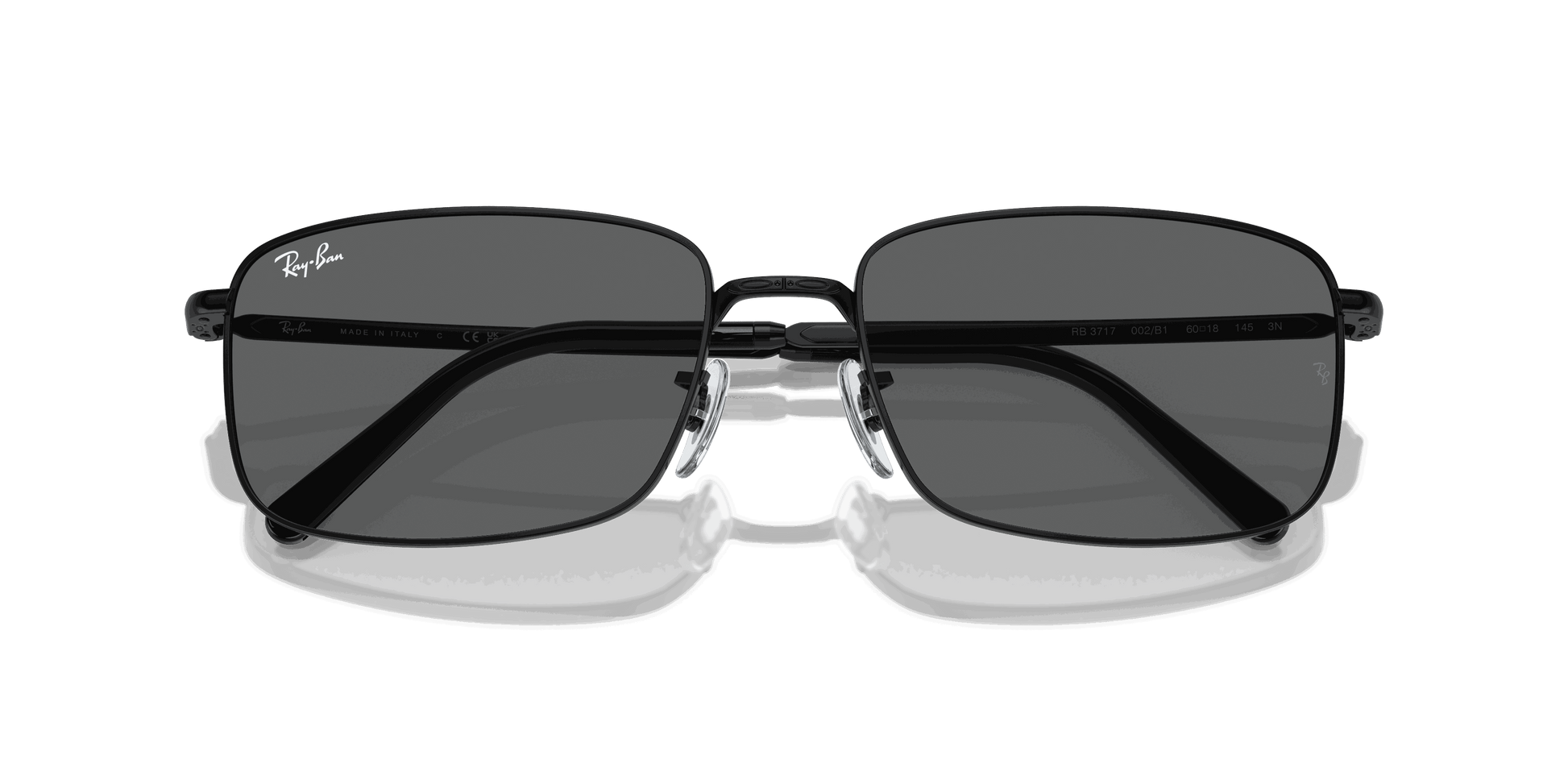 [Dark Grey Lenses, Polished Black Frame]