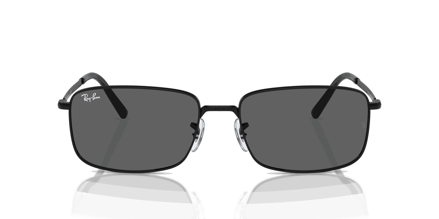 [Dark Grey Lenses, Polished Black Frame]