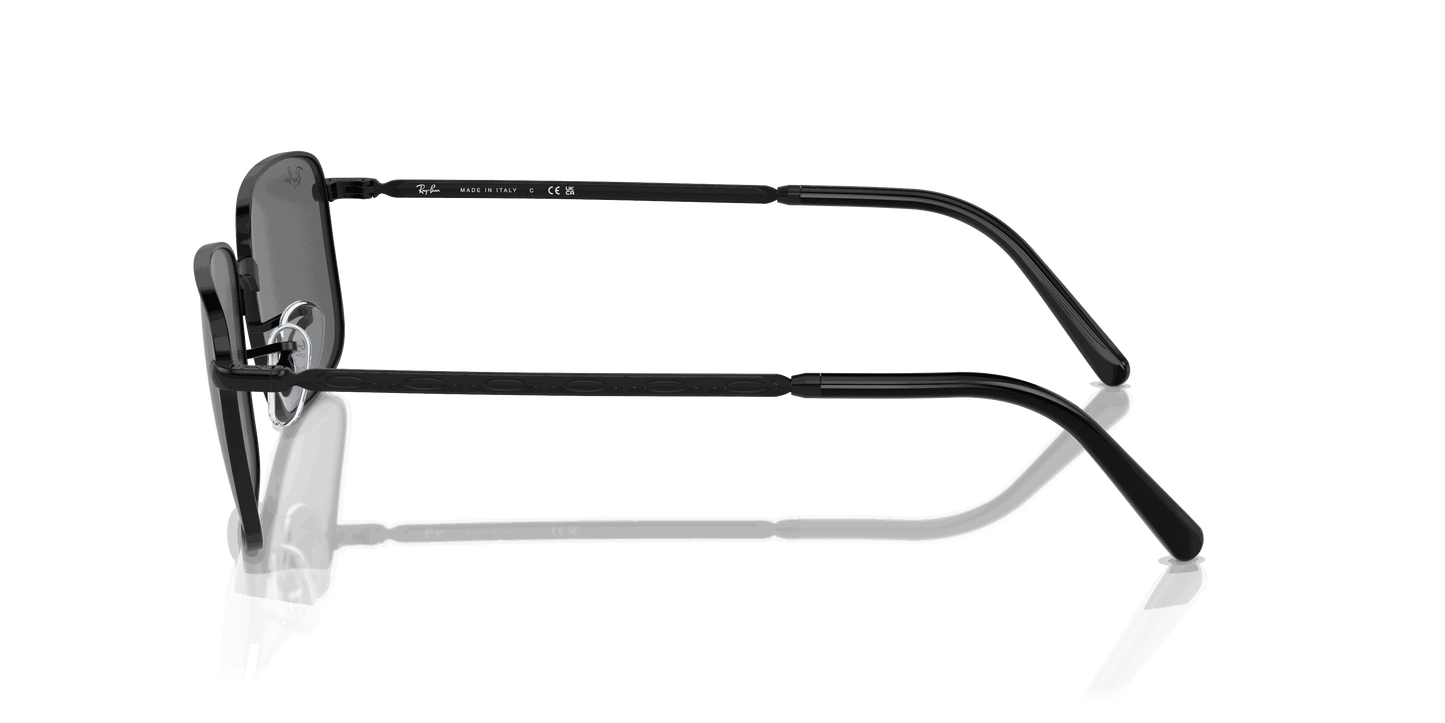 [Dark Grey Lenses, Polished Black Frame]