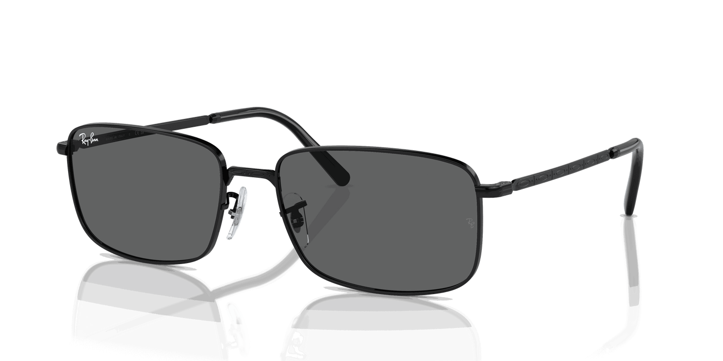 [Dark Grey Lenses, Polished Black Frame]