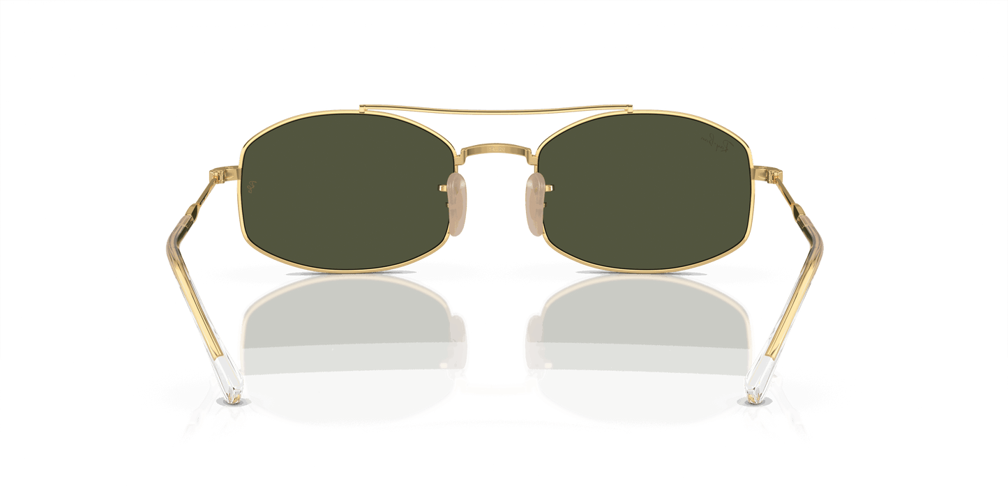 [G-15 Green Lenses, Polished Arista Gold Frame]