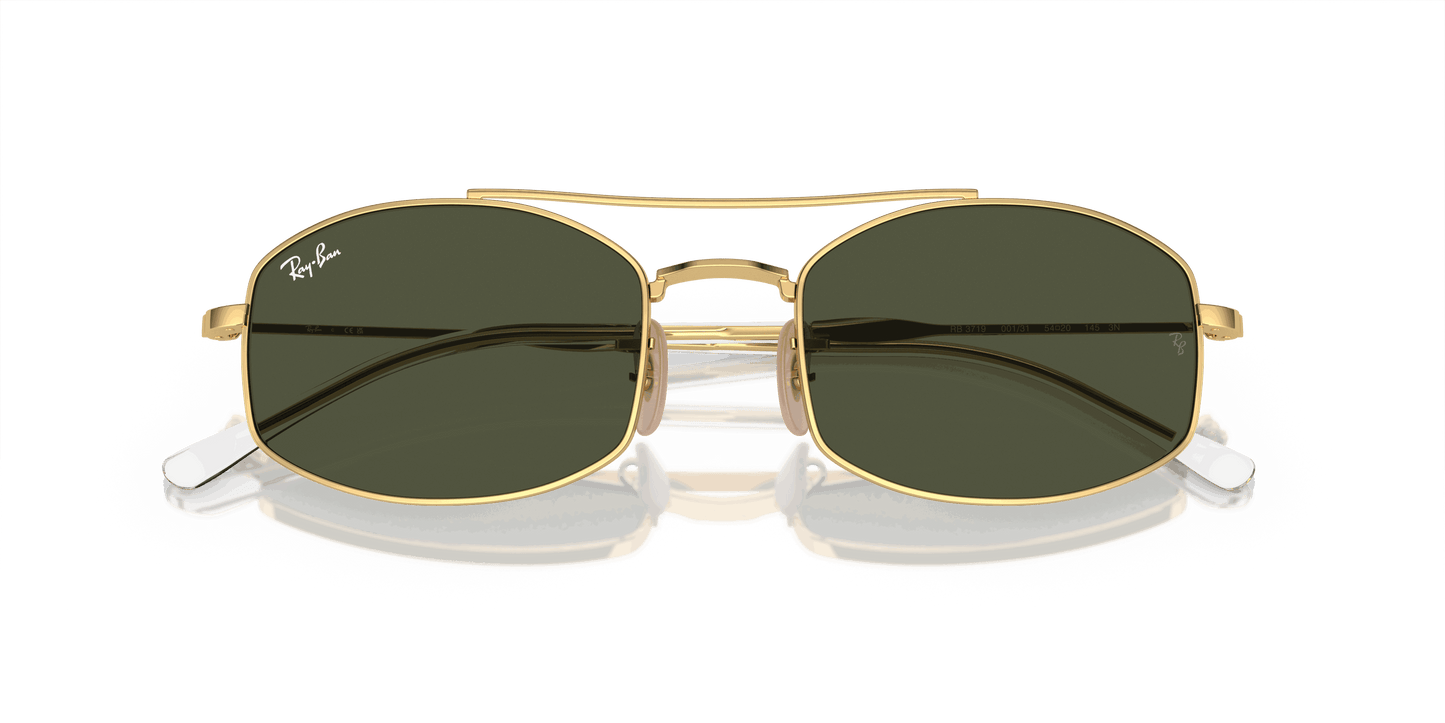 [G-15 Green Lenses, Polished Arista Gold Frame]