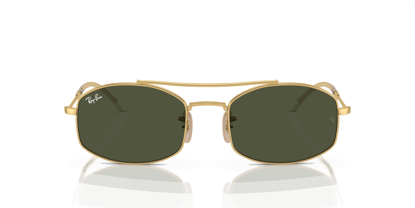 [G-15 Green Lenses, Polished Arista Gold Frame]