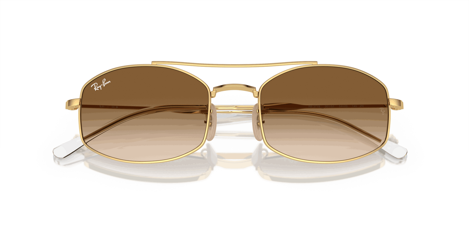 [Light Brown Lenses, Polished Arista Gold Frame]