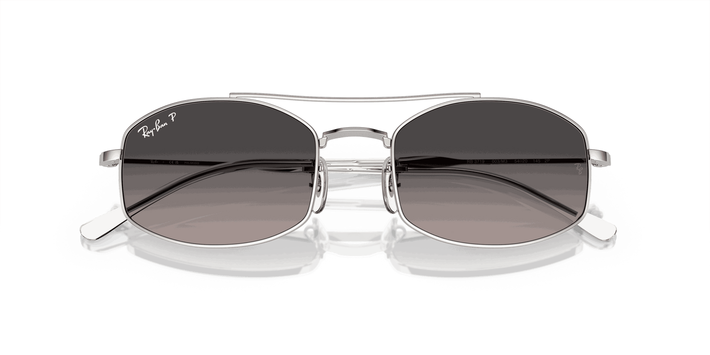[Light Grey Lenses, Polished Silver Frame]