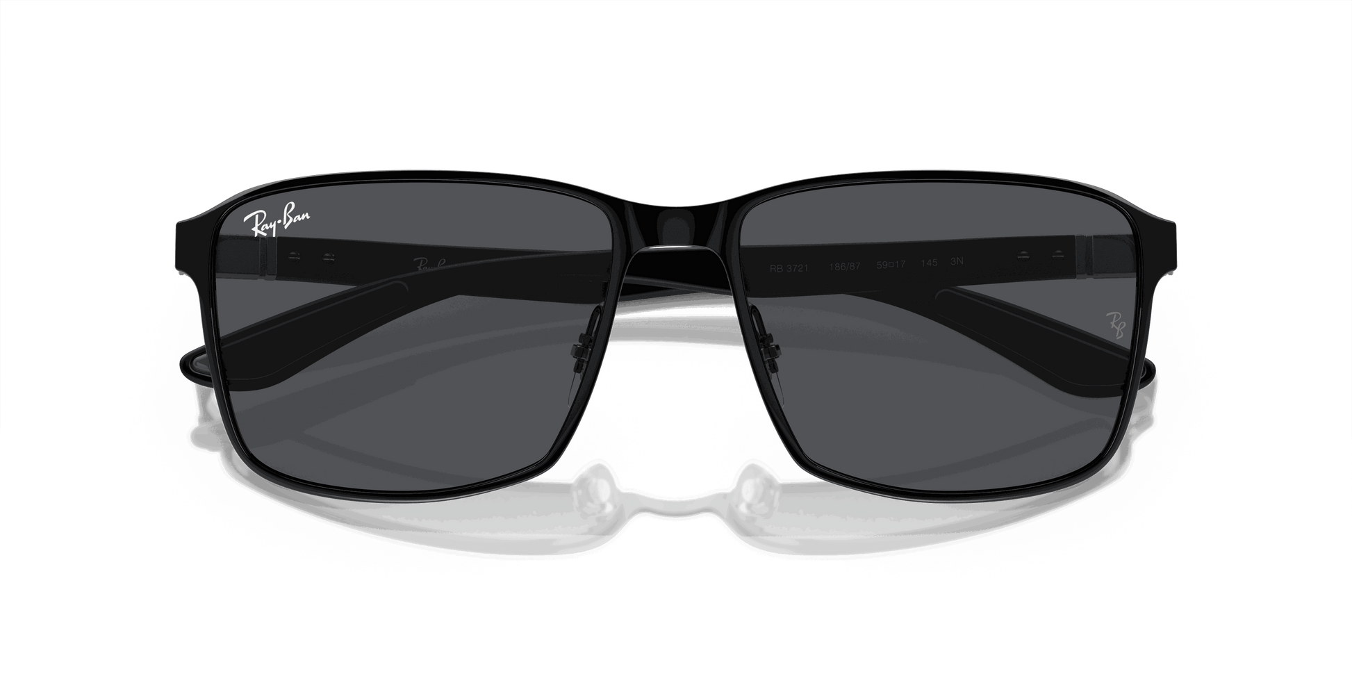 [Dark Grey Lenses, Polished Black On Black Frame]