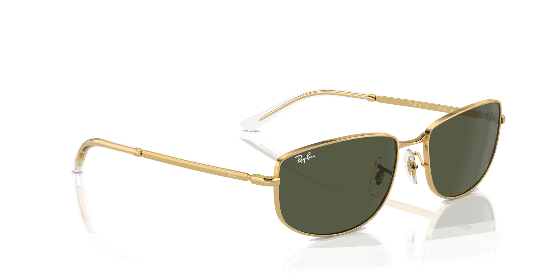 [Green Lenses, Polished Arista Gold Frame]