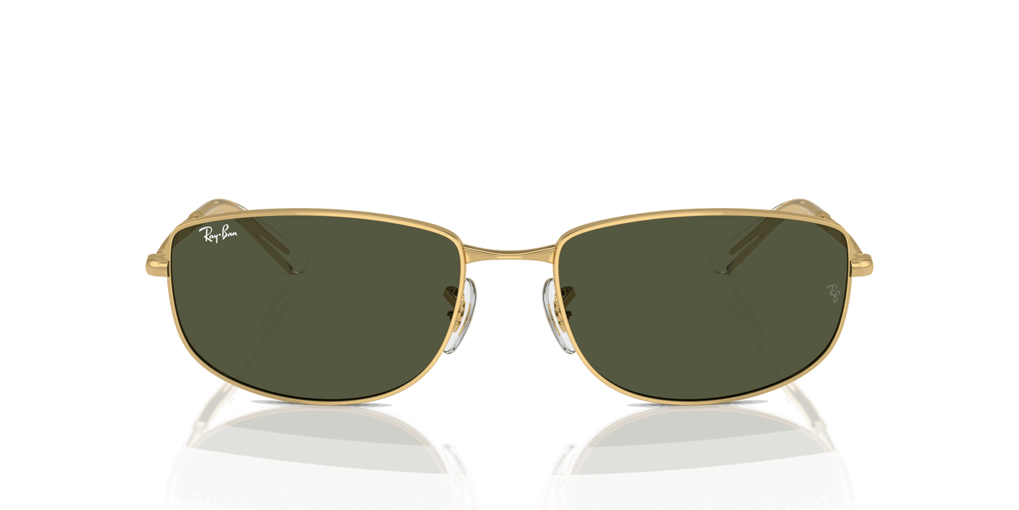 [Green Lenses, Polished Arista Gold Frame]