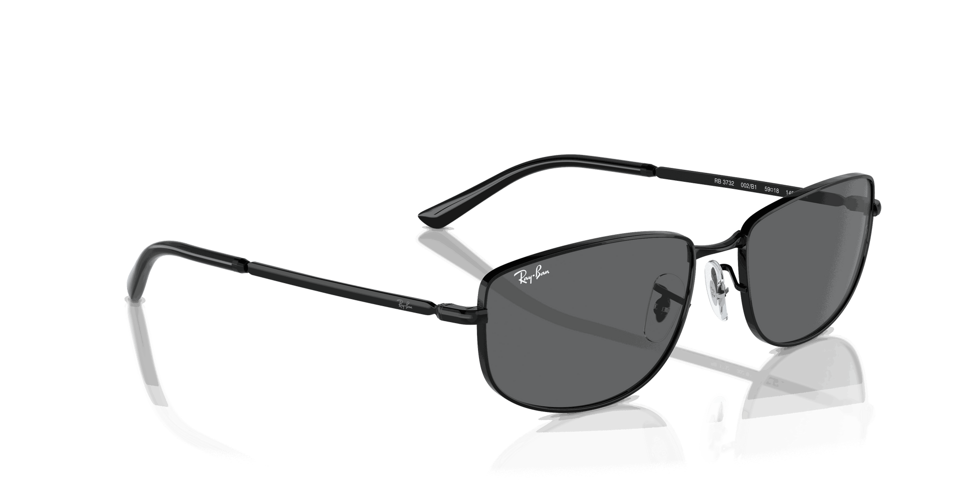 [Dark Grey Lenses, Polished Black Frame]