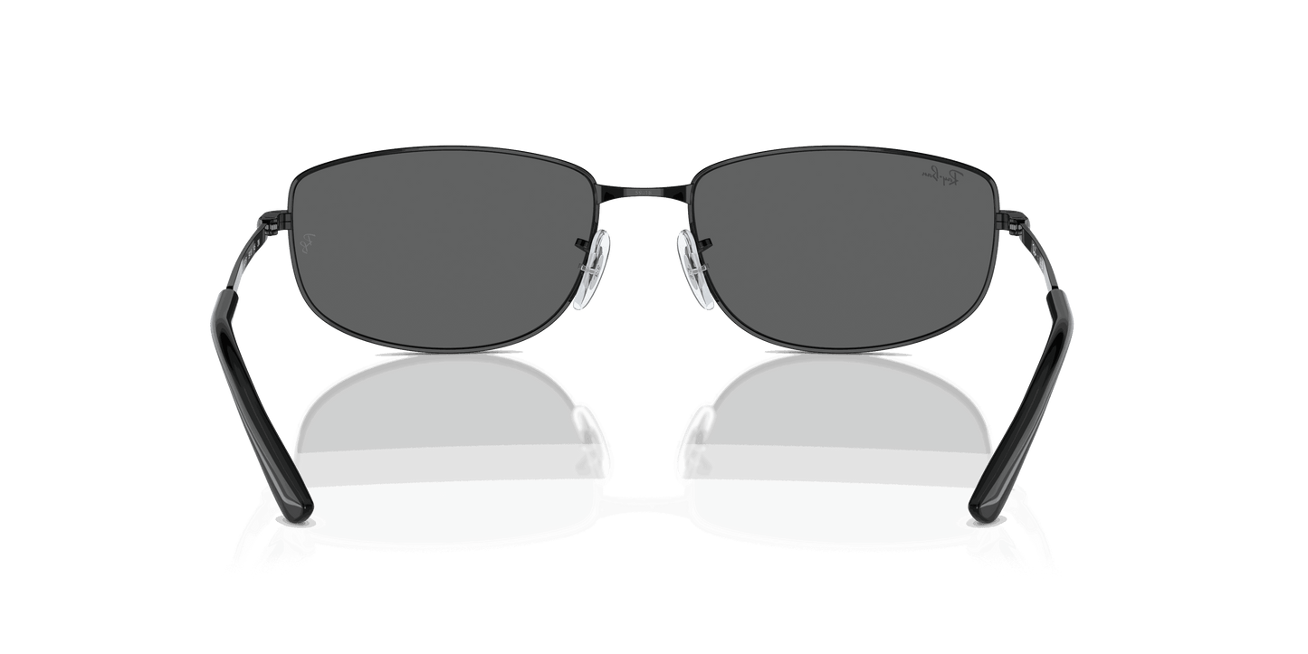 [Dark Grey Lenses, Polished Black Frame]