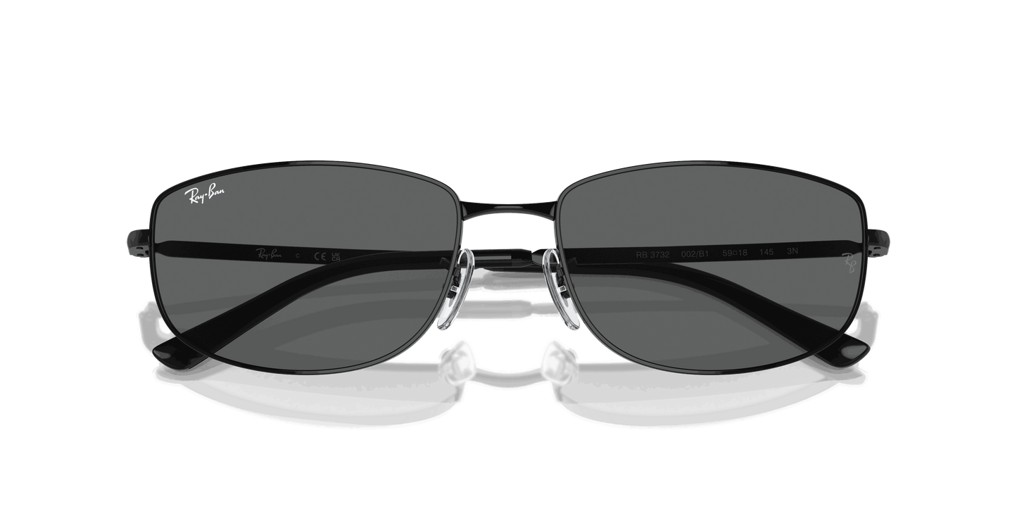 [Dark Grey Lenses, Polished Black Frame]