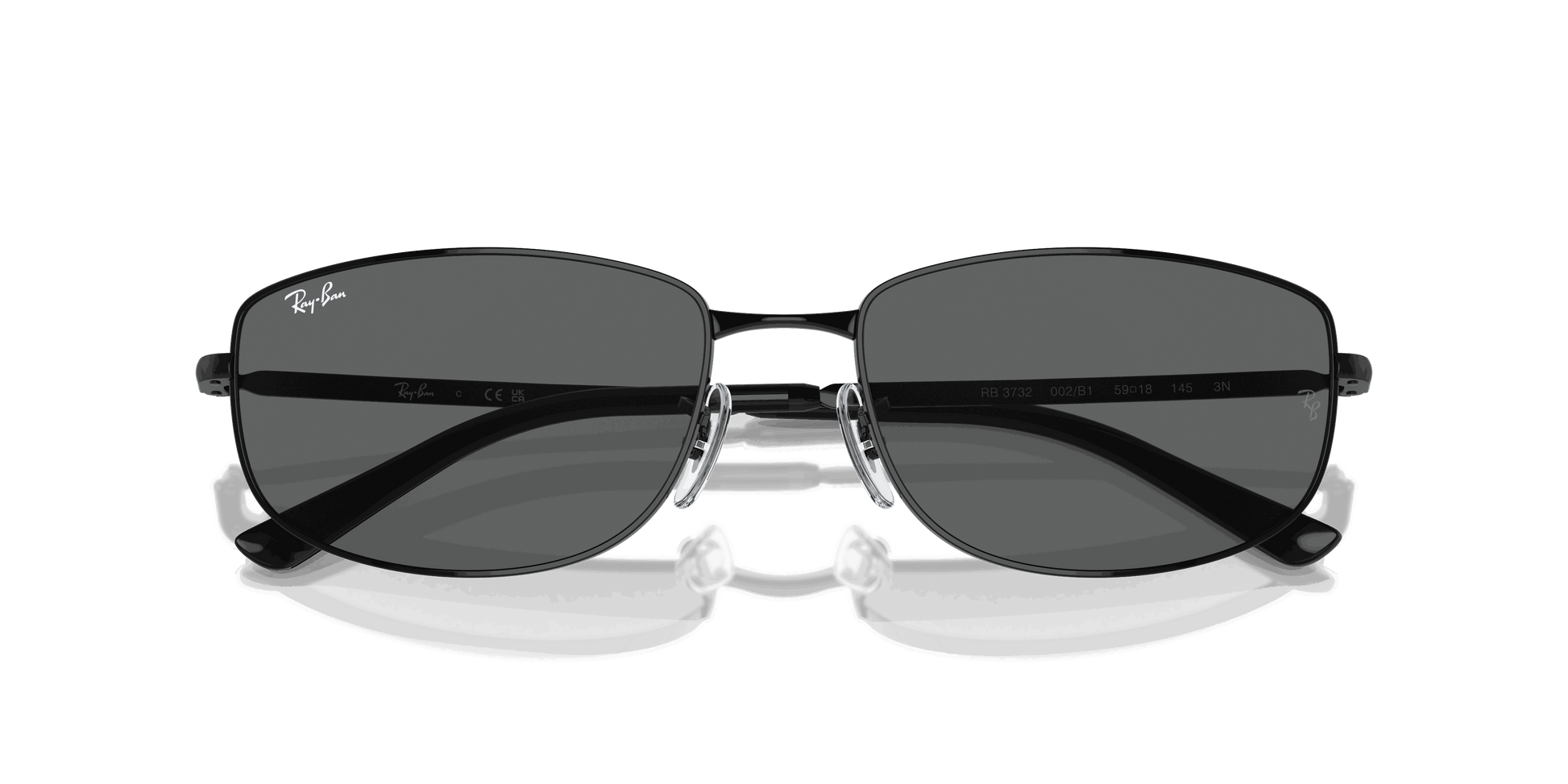 [Dark Grey Lenses, Polished Black Frame]