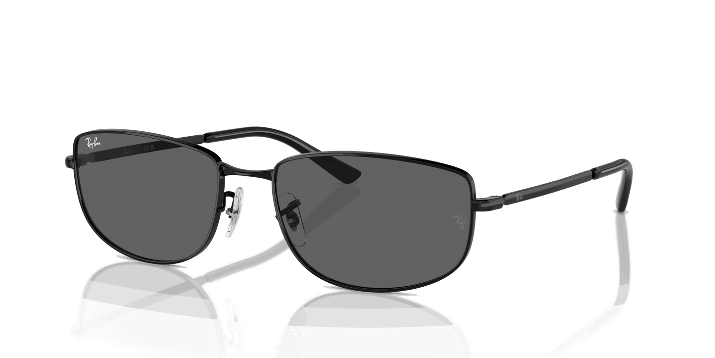 [Dark Grey Lenses, Polished Black Frame]
