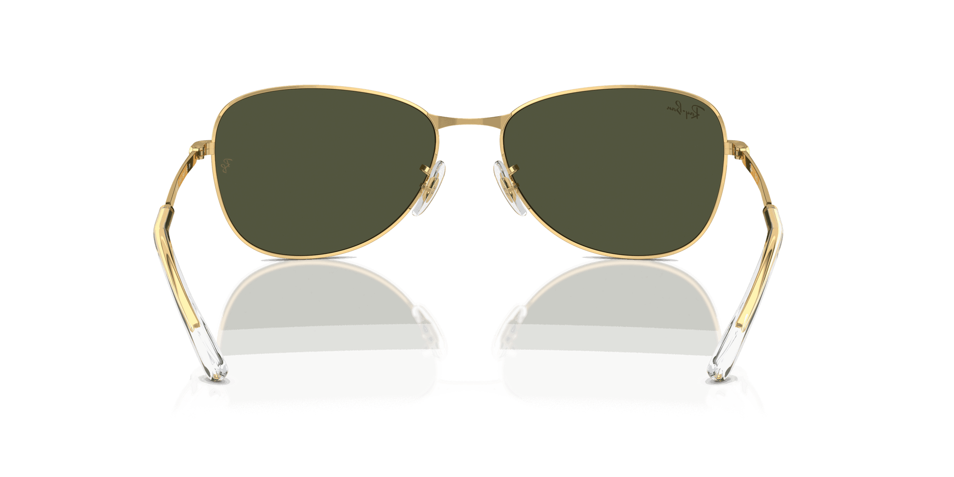[Green Lenses, Polished Arista Gold Frame]