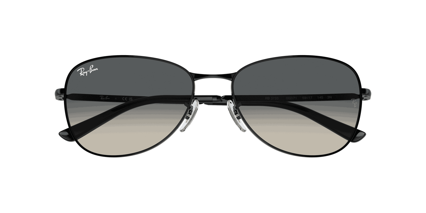 [Grey Lenses, Polished Black Frame]