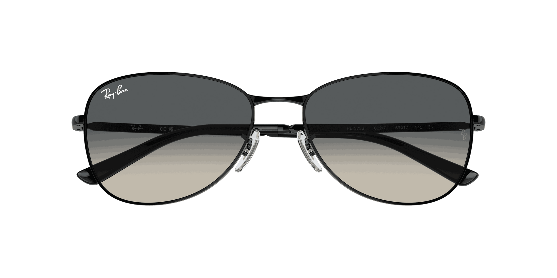 [Grey Lenses, Polished Black Frame]