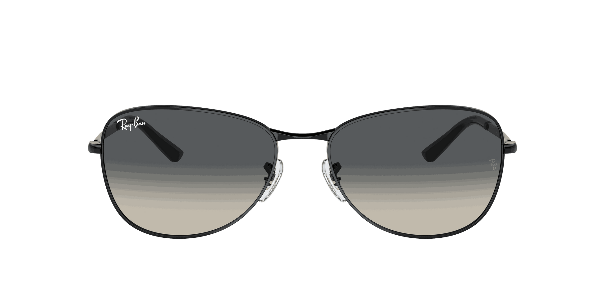 [Grey Lenses, Polished Black Frame]