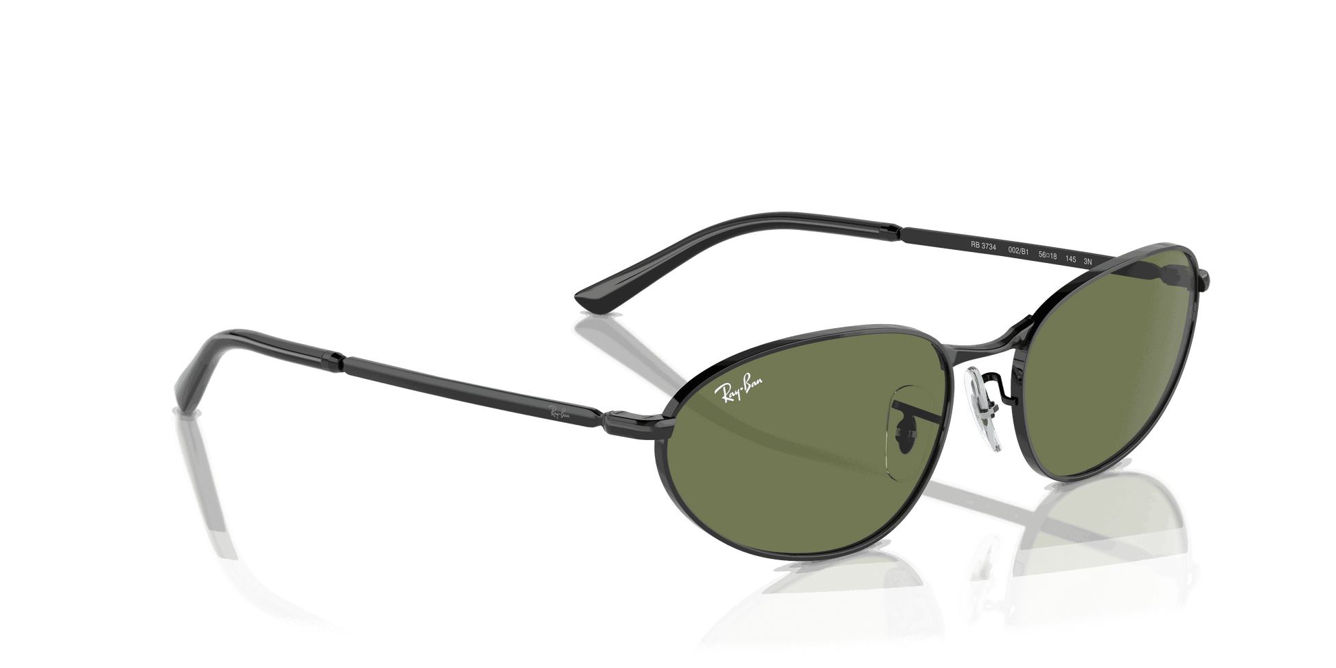 [Dark Green Lenses, Polished Black Frame]